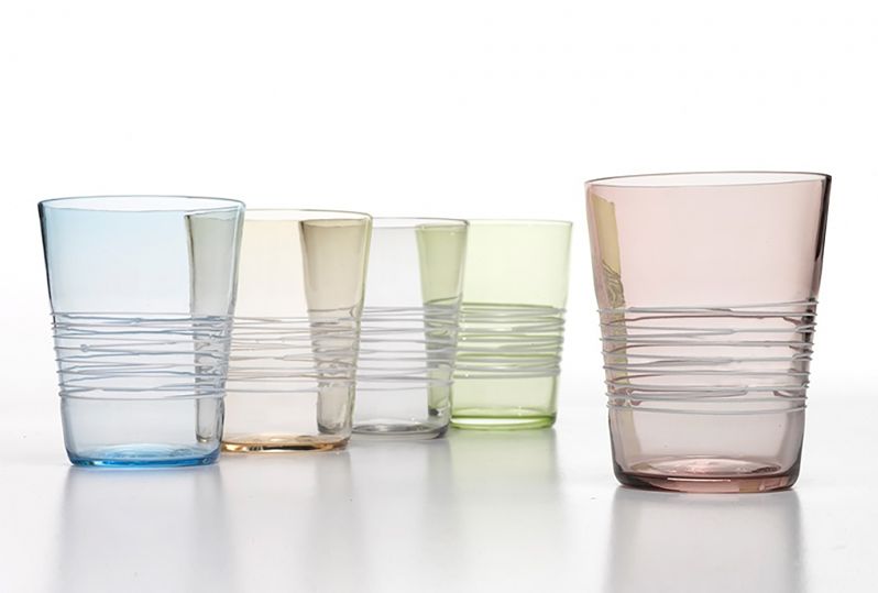 Filante - Bicchiere acqua colorato