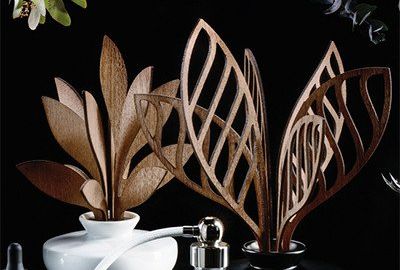 The five season - Diffusore a foglie per ambiente in porcellana