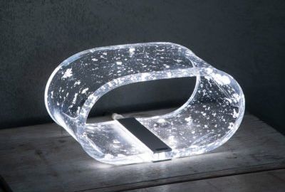 Future - Lampada grande argento