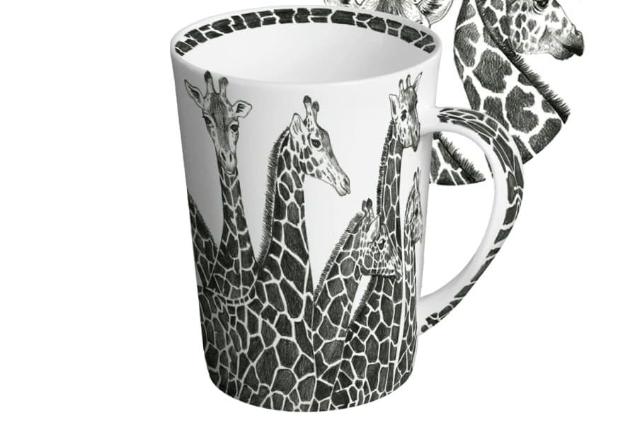 Wild Spirit - Mug con coperchio Giraffe