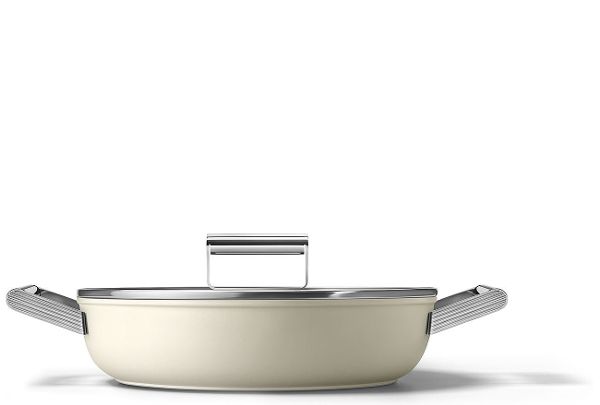 Cookware - Padella profonda 2 man. e coperchio cm. 28 Cookware