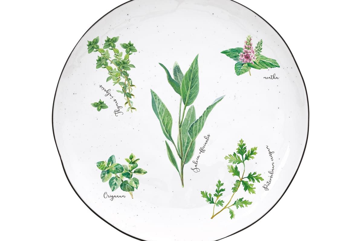 Piatto frutta cm. 21 Herbarium 