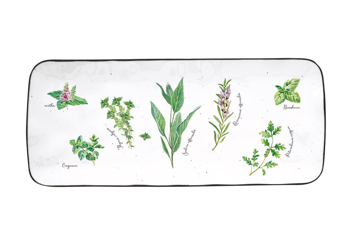 Herbarium - Piatto rettangolare Herbarium