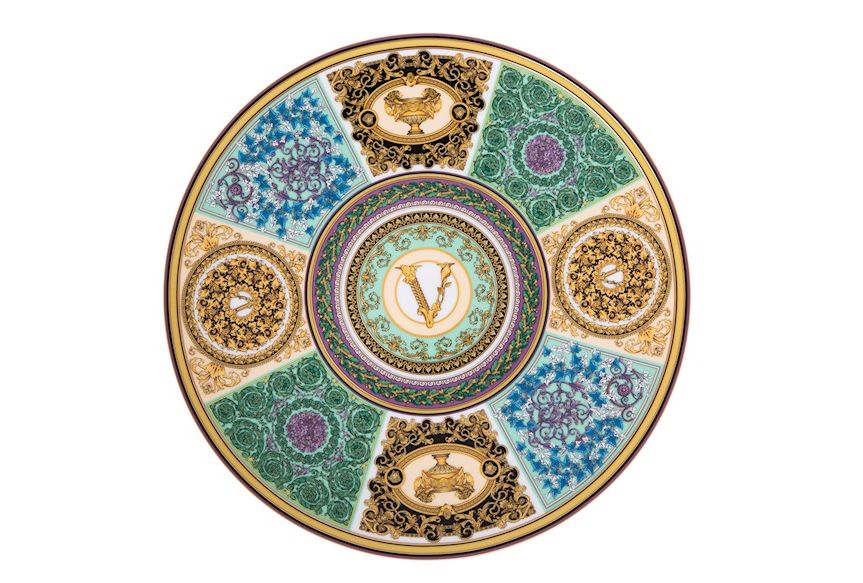 Virtus - Piatto segnaposto cm. 33 Barocco Mosaic