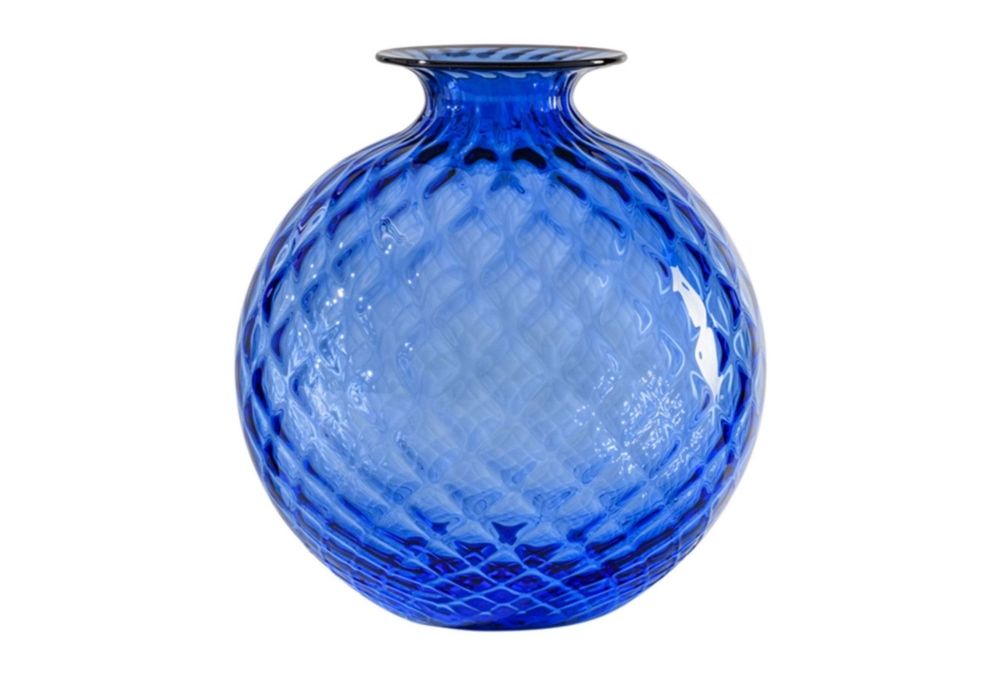 Monofiore Balloton - Vaso 100.29 h. 24,50 Blu zaffiro