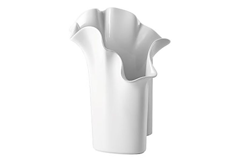 Asym - Vaso Bianco smaltato h 30